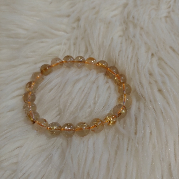 Natural Rutile Bracelet - Picture 1 of 1